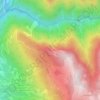 Culmine del Pai topographic map, elevation, terrain