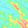 Edakkunnam topographic map, elevation, terrain