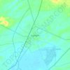 Sujangarh topographic map, elevation, terrain