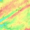 Spase topographic map, elevation, terrain