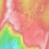 Font d'Urle topographic map, elevation, terrain