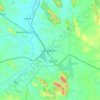 Dungarpur topographic map, elevation, terrain