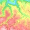 Lax topographic map, elevation, terrain