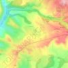 Saint-Peyronis topographic map, elevation, terrain