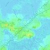 Les Minées topographic map, elevation, terrain