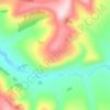 Richardson Mountains topographic map, elevation, terrain