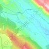 Sarableh topographic map, elevation, terrain