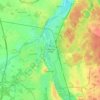 Chalette-sur-Loing topographic map, elevation, terrain