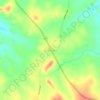 Cross Dete topographic map, elevation, terrain