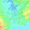 Waiuku topographic map, elevation, terrain