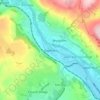 Hawthorn topographic map, elevation, terrain