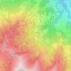 Les Communailles topographic map, elevation, terrain