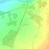 Ain el Mediour topographic map, elevation, terrain