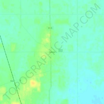 Gutman topographic map, elevation, terrain
