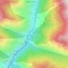 Sungar topographic map, elevation, terrain