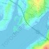 Brayton Point topographic map, elevation, terrain