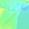 Snag topographic map, elevation, terrain