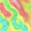 Tylorstown topographic map, elevation, terrain