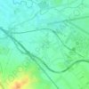 Tzafria topographic map, elevation, terrain