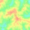 Wellridge topographic map, elevation, terrain