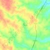 Lake View topographic map, elevation, terrain