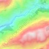 Bchetfine topographic map, elevation, terrain
