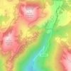Monte Torrone topographic map, elevation, terrain