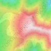 金字塔 topographic map, elevation, terrain