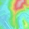 Мышляй topographic map, elevation, terrain