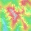 Mount Matthews topographic map, elevation, terrain