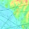 牛长坑 topographic map, elevation, terrain