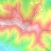 Sierra de Mijas topographic map, elevation, terrain