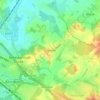 Hinxhill topographic map, elevation, terrain