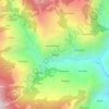 Phalat topographic map, elevation, terrain