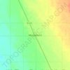 Moosehorn topographic map, elevation, terrain