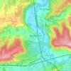 Westhumble topographic map, elevation, terrain