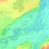 Les Moussouves topographic map, elevation, terrain