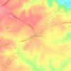 Midway Crossroads topographic map, elevation, terrain