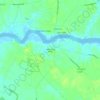 Upper Ferry Acres topographic map, elevation, terrain