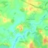 The Dicker topographic map, elevation, terrain