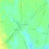 Ranchland Ranchettes topographic map, elevation, terrain