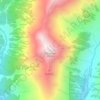 Zopkhito topographic map, elevation, terrain