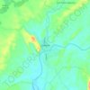 Istmina topographic map, elevation, terrain