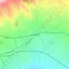 Usa River topographic map, elevation, terrain