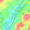 Winterbourne Earls topographic map, elevation, terrain