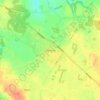 Fårvang topographic map, elevation, terrain
