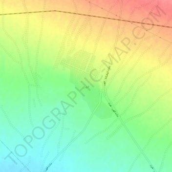 قهی topographic map, elevation, terrain