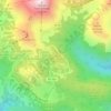 Colle Scampetti topographic map, elevation, terrain