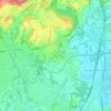 Civello topographic map, elevation, terrain