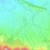 Urbia topographic map, elevation, terrain